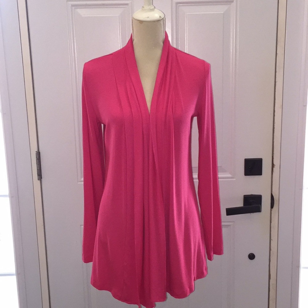Yest Yessica Short 80474B Woman's Cardigan Sweater Fresh Pink Size 6